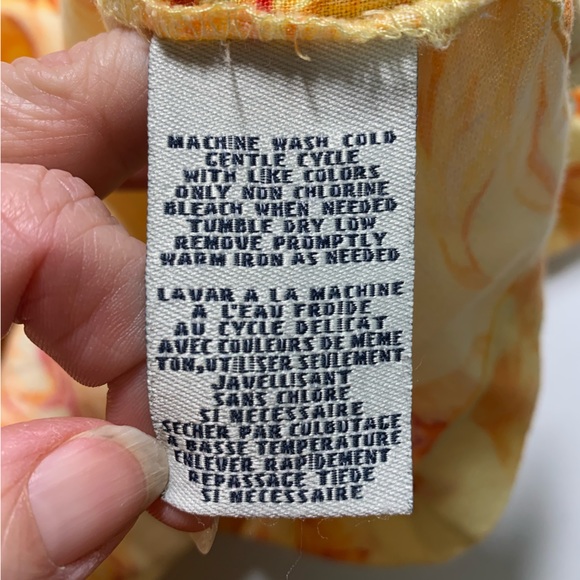 Caribbean joe button down short sleeve linen - XL - Picture 6 of 7